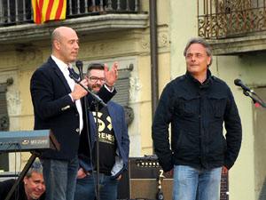 Festival Strenes 2016. Concert inaugural al terrat del punt d'Informaci&oacute; de la Rambla a c&agrave;rrec de Love of Lesbian
