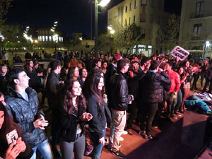 Festival Strenes 2016. Concurs INTRO. Actuaci&oacute; del grup Xakras