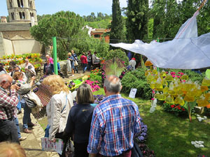 Temps de Flors 2016. Diversos espais del Passeig Arqueològic