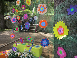 Temps de Flors 2016. Diversos espais del Passeig Arqueològic