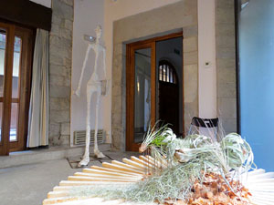 Temps de Flors 2016. Muntatges i instal&middot;lacions al Palau de Caramany