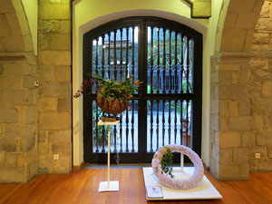 Temps de Flors 2016. Muntatges i instal&middot;lacions al Palau de Caramany