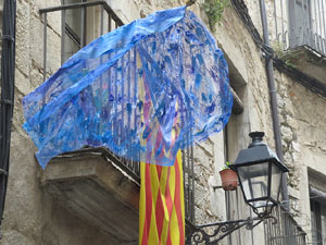 Temps de Flors 2016. El carrer de la For&ccedil;a: patis i carrers