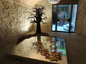 Temps de Flors 2016. El carrer de la For&ccedil;a: patis i carrers