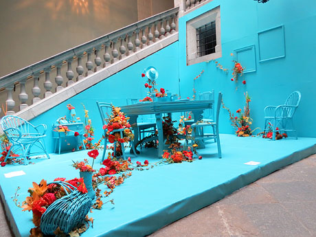 Temps de Flors 2016. El Casino de Girona al carrer Albereda