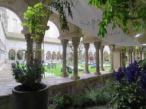 Temps de Flors 2016. Decoració floral del claustre de la Catedral