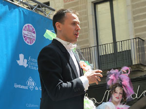 Temps de Flors 2016. Dia Europeu de l'&Ograve;pera 2016 a la pla&ccedil;a del Vi de Girona