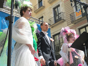Temps de Flors 2016. Dia Europeu de l'&Ograve;pera 2016 a la pla&ccedil;a del Vi de Girona