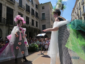 Temps de Flors 2016. Dia Europeu de l'&Ograve;pera 2016 a la pla&ccedil;a del Vi de Girona
