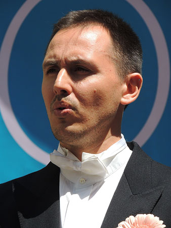 El tenor Jorge Juan Morata durant la seva actuaci&oacute;