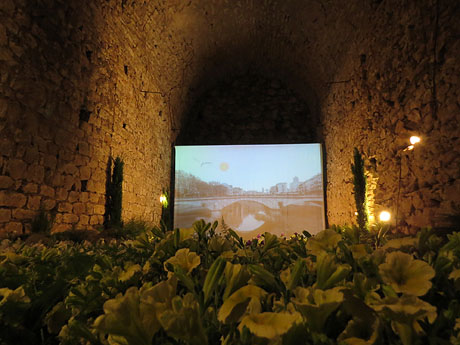 Temps de Flors 2015. Decoraci&oacute; floral de la Torre Gironella