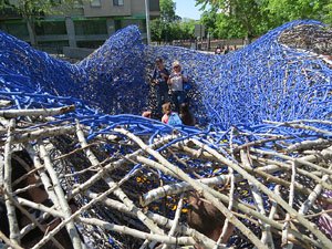 Temps de Flors 2016. Laberint al Jard&iacute; de la Inf&agrave;ncia