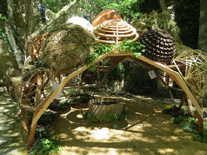 Temps de Flors 2016. Muntatges i instal&middot;lacions als Jardins dels Alemanys