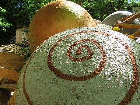 Temps de Flors 2015. Muntatges i instal&middot;lacions als Jardins dels Alemanys