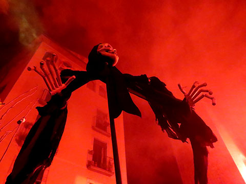 Una de les cercaviles que va donar inici a l'espectacle