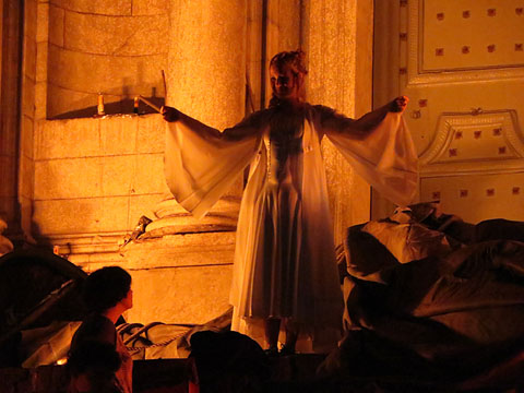 Un moment de l'espectacle Lymbus