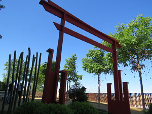 Temps de Flors 2016. Mirador del carrer de les Dones