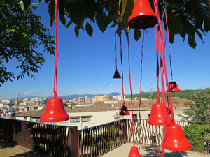 Temps de Flors 2016. Mirador del carrer de les Dones
