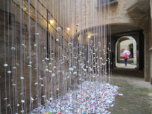 Temps de Flors 2016. Casa Sambola - Pla Dalmau, al carrer de la Força