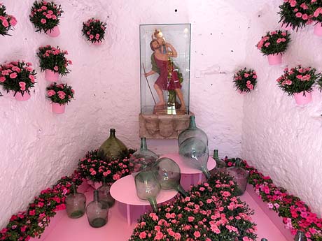 Temps de Flors 2016. Capella de Sant Crist&ograve;fol