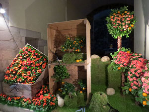 Temps de Flors 2016. Muntatges i instal&middot;lacions a l'esgl&eacute;sia de Sant Mart&iacute; - Seminari