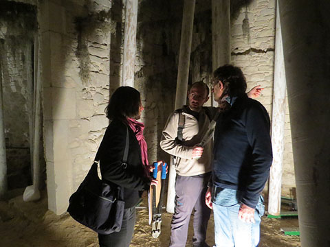 Muntant la instal&middot;laci&oacute; uns dies abans