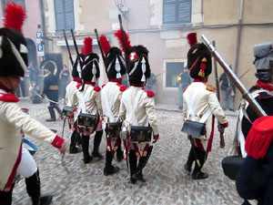 VIII Festa Reviu els Setges Napole&ograve;nics de Girona. Escena 4. Carrer de Pere de Rocabert&iacute;