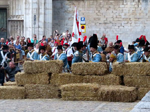 VIII Festa Reviu els Setges Napole&ograve;nics de Girona. Escena 5. La Pla&ccedil;a dels Ap&ograve;stols