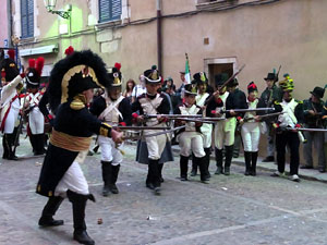 VIII Festa Reviu els Setges Napole&ograve;nics de Girona. Escena 5. La Pla&ccedil;a dels Ap&ograve;stols