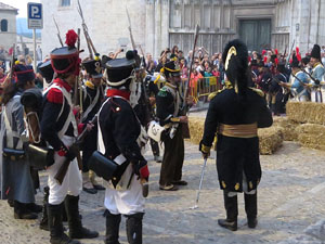 VIII Festa Reviu els Setges Napole&ograve;nics de Girona. Escena 5. La Pla&ccedil;a dels Ap&ograve;stols