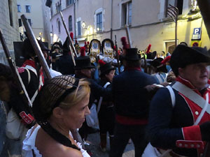 VIII Festa Reviu els Setges Napole&ograve;nics de Girona. Escena 5. La Pla&ccedil;a dels Ap&ograve;stols
