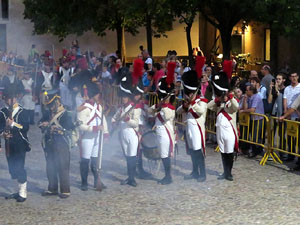 VIII Festa Reviu els Setges Napole&ograve;nics de Girona. Escena 6. La Pla&ccedil;a de Sant Dom&egrave;nec