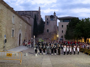 VIII Festa Reviu els Setges Napole&ograve;nics de Girona. Escena 6. La Pla&ccedil;a de Sant Dom&egrave;nec