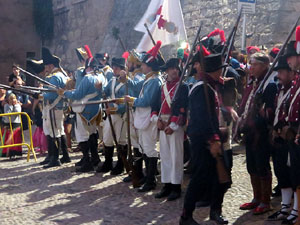 VIII Festa Reviu els Setges Napole&ograve;nics de Girona. Escena 6. La Pla&ccedil;a de Sant Dom&egrave;nec