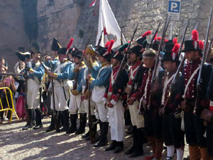 VIII Festa Reviu els Setges Napole&ograve;nics de Girona. Escena 6. La Pla&ccedil;a de Sant Dom&egrave;nec