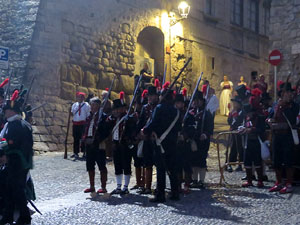 VIII Festa Reviu els Setges Napole&ograve;nics de Girona. Escena 6. La Pla&ccedil;a de Sant Dom&egrave;nec
