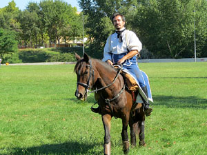 VIII Festa Reviu els Setges Napole&ograve;nics de Girona. Campament al Parc de les Ribes del Ter