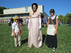VIII Festa Reviu els Setges Napole&ograve;nics de Girona. Campament al Parc de les Ribes del Ter