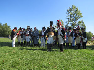 VIII Festa Reviu els Setges Napole&ograve;nics de Girona. Campament al Parc de les Ribes del Ter