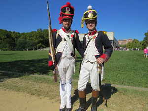VIII Festa Reviu els Setges Napole&ograve;nics de Girona. Campament al Parc de les Ribes del Ter