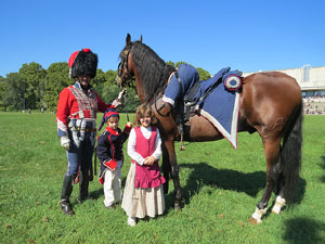 VIII Festa Reviu els Setges Napole&ograve;nics de Girona. Campament al Parc de les Ribes del Ter