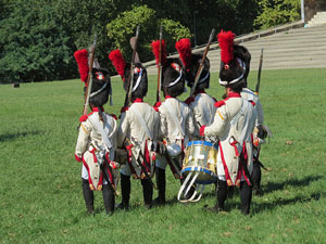 VIII Festa Reviu els Setges Napole&ograve;nics de Girona. Campament al Parc de les Ribes del Ter