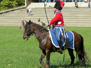 VIII Festa Reviu els Setges Napole&ograve;nics de Girona. Campament al Parc de les Ribes del Ter
