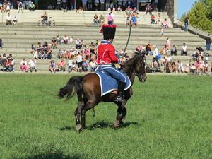VIII Festa Reviu els Setges Napole&ograve;nics de Girona. Campament al Parc de les Ribes del Ter