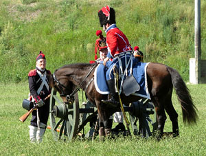 VIII Festa Reviu els Setges Napole&ograve;nics de Girona. Campament al Parc de les Ribes del Ter