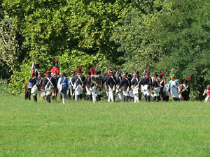 VIII Festa Reviu els Setges Napole&ograve;nics de Girona. Campament al Parc de les Ribes del Ter