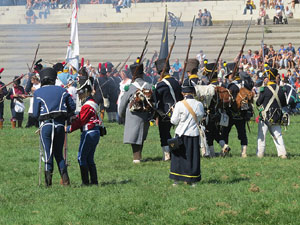 VIII Festa Reviu els Setges Napole&ograve;nics de Girona. Recreaci&oacute; d'una batalla al Parc de les Ribes del Ter