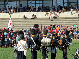 VIII Festa Reviu els Setges Napole&ograve;nics de Girona. Recreaci&oacute; d'una batalla al Parc de les Ribes del Ter