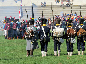 VIII Festa Reviu els Setges Napole&ograve;nics de Girona. Recreaci&oacute; d'una batalla al Parc de les Ribes del Ter