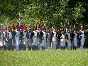VIII Festa Reviu els Setges Napole&ograve;nics de Girona. Recreaci&oacute; d'una batalla al Parc de les Ribes del Ter